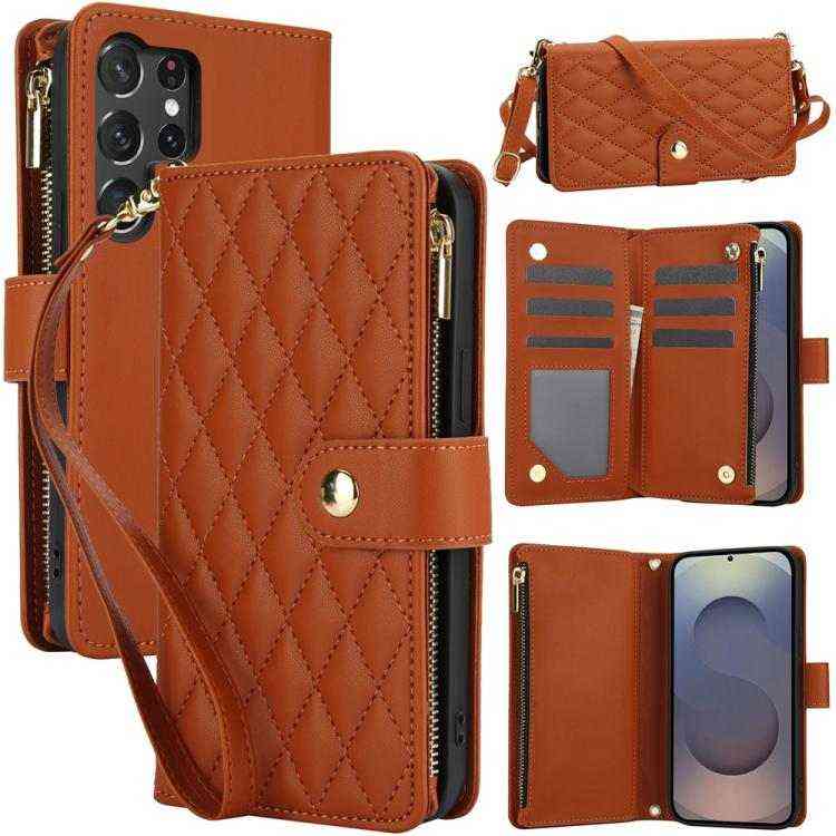 Leder Handyhülle mit Umhängeband für Samsung Galaxy S25 | S24 | S25+ / S24+ | S25 Ultra | S24 FE
