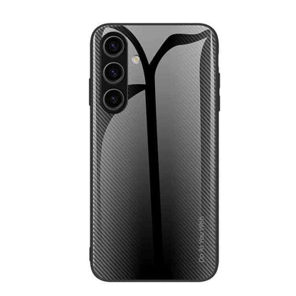 Glas Backcover Farbverlauf schwarz