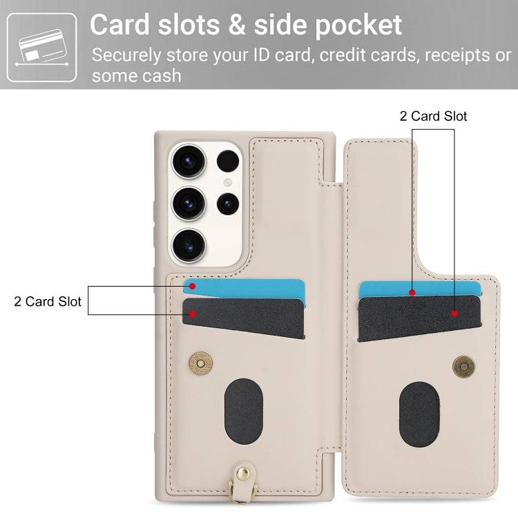 Crossbody-Handyhülle aus Leder mit Blumenmuster, For Samsung Galaxy S22 Ultra 5G, For Samsung Galaxy S22+ 5G