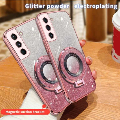 Glitzer TPU Handyhülle mit Ständer für Samsung Galaxy S21 5G | S21+ 5G | S21 Ultra 5G | S20 Ultra | S20 | S20+