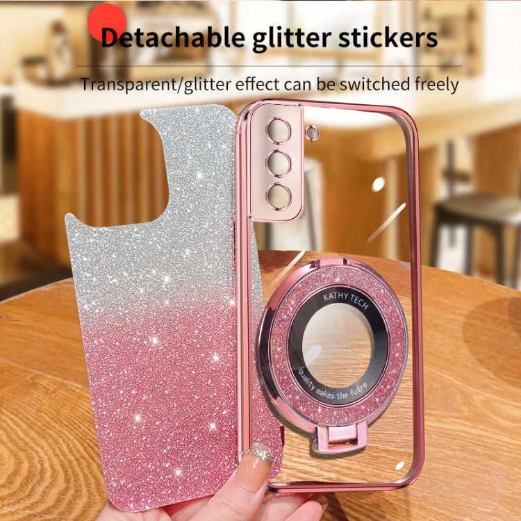 Glitzer TPU Handyhülle mit Ständer für Samsung Galaxy S21 5G | S21+ 5G | S21 Ultra 5G | S20 Ultra | S20 | S20+