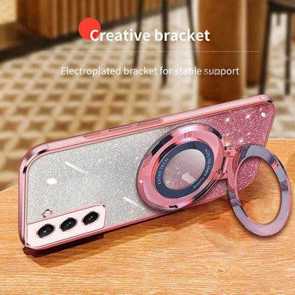 Glitzer TPU Handyhülle mit Ständer für Samsung Galaxy S21 5G | S21+ 5G | S21 Ultra 5G | S20 Ultra | S20 | S20+