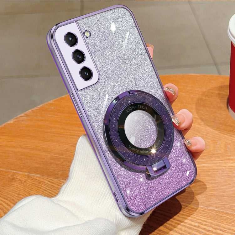 Glitzer TPU Handyhülle mit Ständer für Samsung Galaxy S21 5G | S21+ 5G | S21 Ultra 5G | S20 Ultra | S20 | S20+