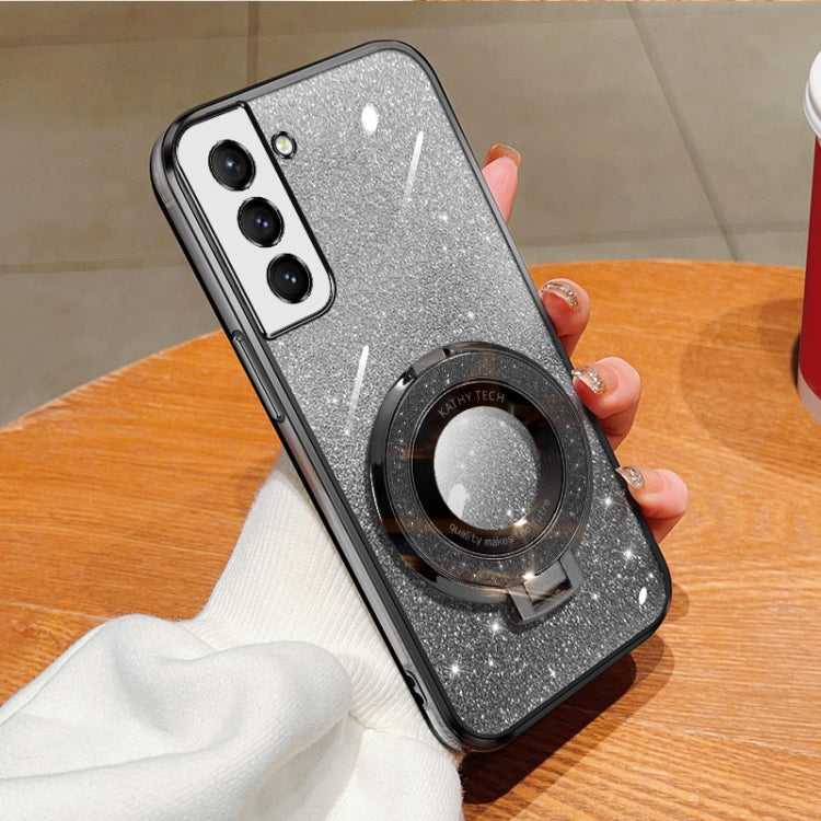 Glitzer TPU Handyhülle mit Ständer für Samsung Galaxy S21 5G | S21+ 5G | S21 Ultra 5G | S20 Ultra | S20 | S20+