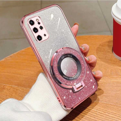 Glitzer TPU Handyhülle mit Ständer für Samsung Galaxy S21 5G | S21+ 5G | S21 Ultra 5G | S20 Ultra | S20 | S20+