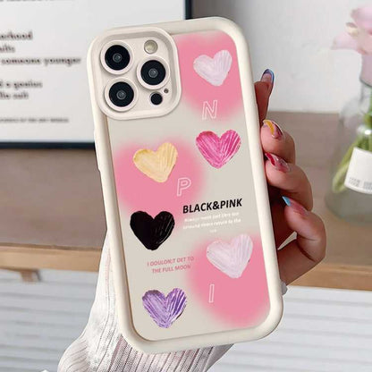 TPU Handyhülle mit Herzmotiv für iPhone 14 Pro | iPhone 14 Pro Max