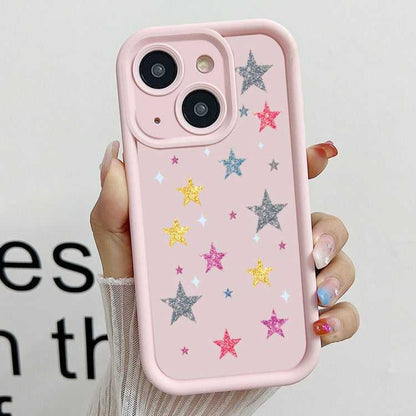 TPU Handyhülle mit Sternmotiv für iPhone 15 Plus | iPhone 15