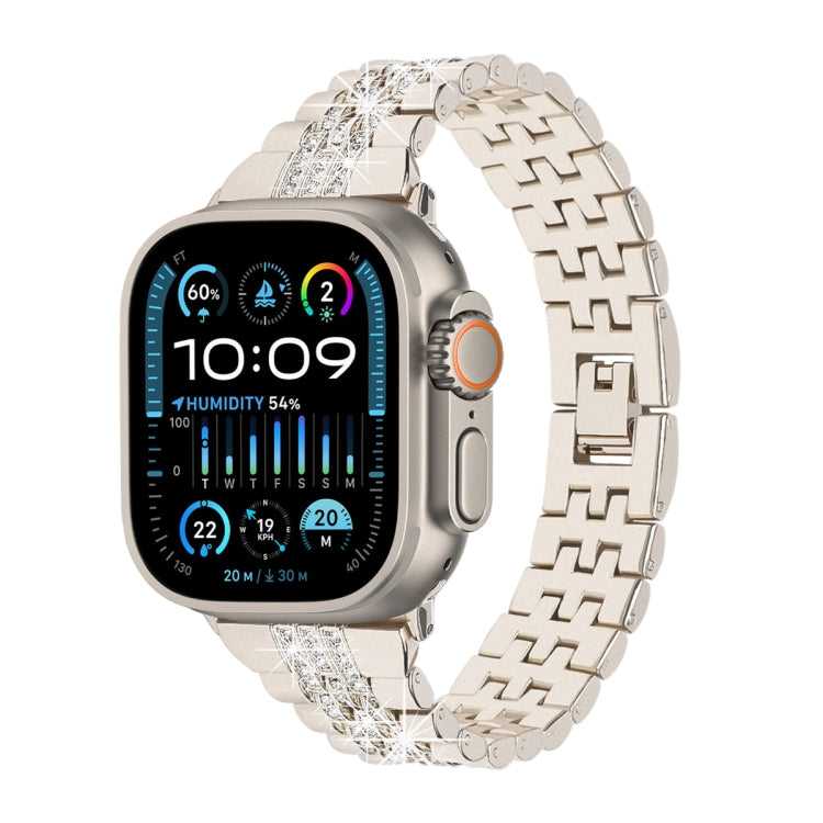 Strass Glitzer Armband für Apple Watch SE 2023 44mm | Ultra 2 49mm | Series 9 45mm | Ultra 49mm | 8 45mm | SE 2022 44mm