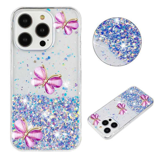 Glitzer TPU Handyhülle für iPhone 16 | 15 | Plus | Pro | Pro Max