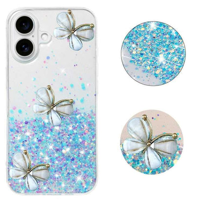 Glitzer TPU Handyhülle für iPhone 16 | 15 | Plus | Pro | Pro Max