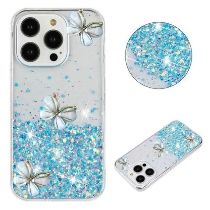 Glitzer TPU Handyhülle für iPhone 16 | 15 | Plus | Pro | Pro Max