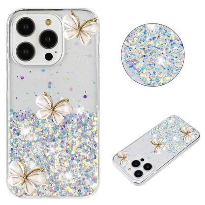 Glitzer TPU Handyhülle für iPhone 16 | 15 | Plus | Pro | Pro Max
