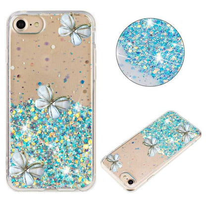 Glitzer TPU Handyhülle für iPhone 14 | 13 | 7 | 8 | SE 2022 | Plus | Pro | Pro Max