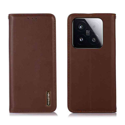 KHAZNEH Genuine Leather Phone Case for Xiaomi Series 17 | Series 15