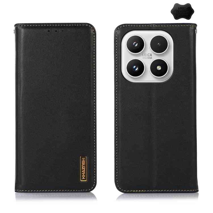 KHAZNEH Genuine Leather Phone Case for Xiaomi Series 17 | Series 15
