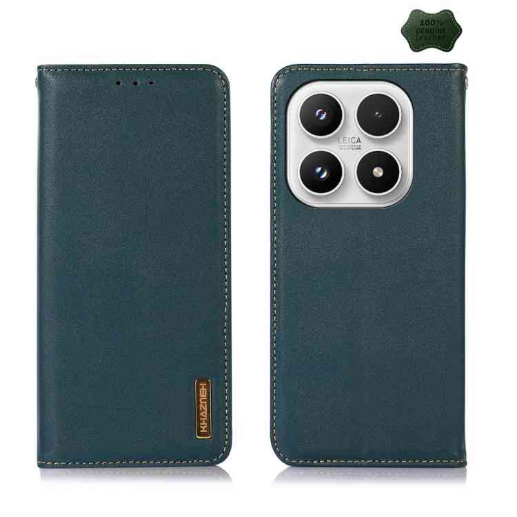 KHAZNEH Genuine Leather Phone Case for Xiaomi Series 17 | Series 15