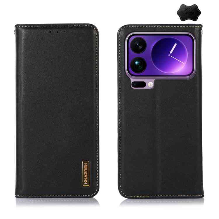 KHAZNEH Genuine Leather Phone Case for Xiaomi Series 17 | Series 15