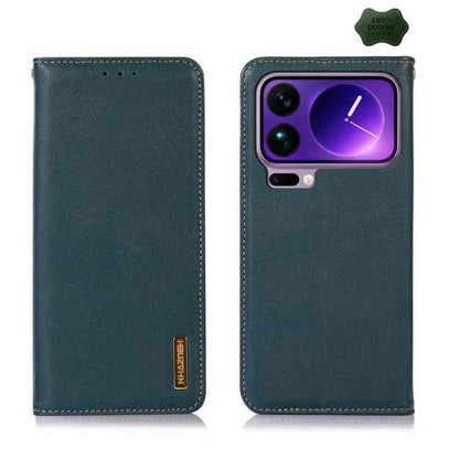 KHAZNEH Genuine Leather Phone Case for Xiaomi Series 17 | Series 15