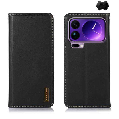 KHAZNEH Genuine Leather Phone Case for Xiaomi Series 17 | Series 15