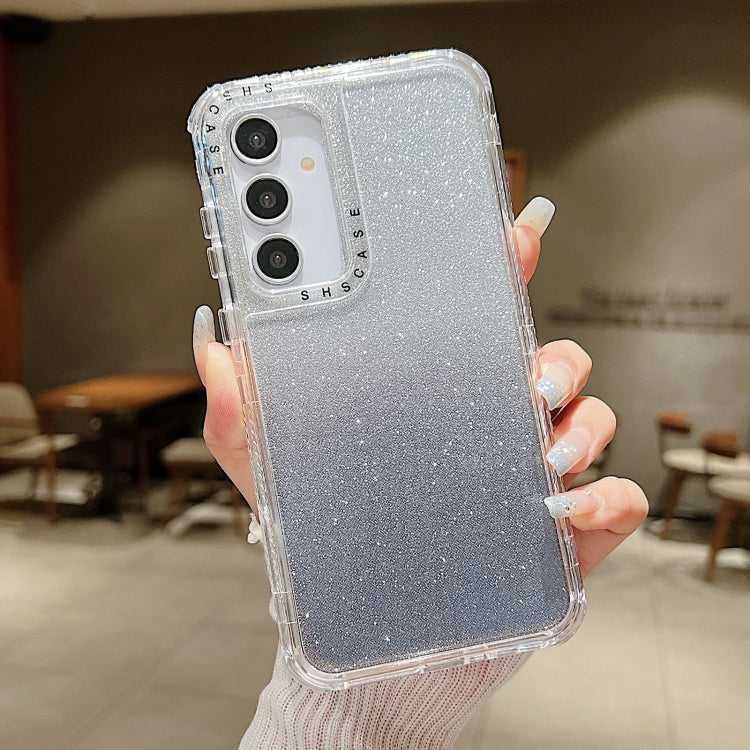 TPU + PC Glitzer Handyhülle 360 Grad für Samsung Galaxy A55 5G