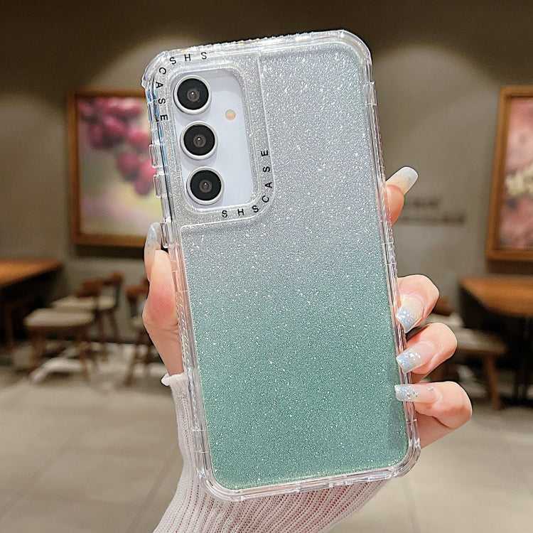TPU + PC Glitzer Handyhülle 360 Grad für Samsung Galaxy A55 5G