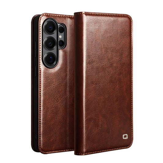 Genuine Leather Phone Case for Samsung Galaxy S26 Series