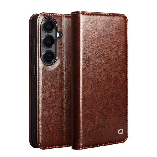 Genuine Leather Phone Case for Samsung Galaxy S26 Series