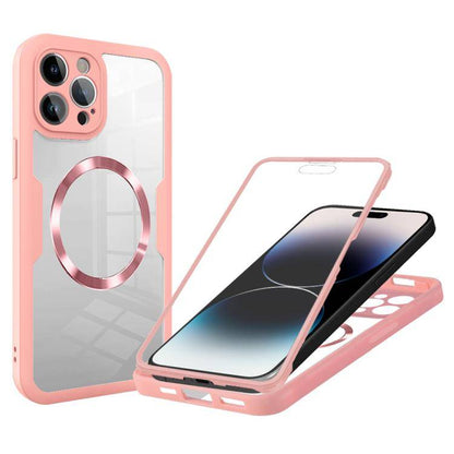 MagSafe-Telefonhülle mit CD-Textur, For iPhone 15, For iPhone 14 Plus, For iPhone 14, For iPhone 14 Pro