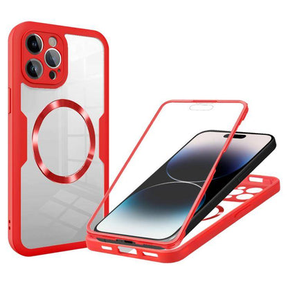MagSafe-Telefonhülle mit CD-Textur, For iPhone 15, For iPhone 14 Plus, For iPhone 14, For iPhone 14 Pro