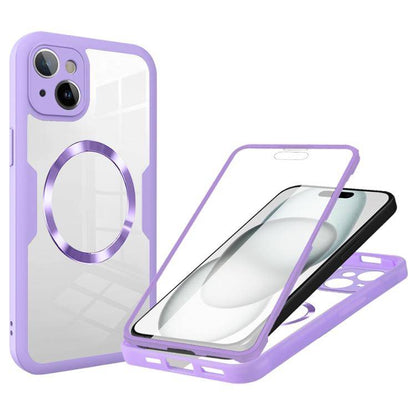 MagSafe-Telefonhülle mit CD-Textur, For iPhone 15, For iPhone 14 Plus, For iPhone 14, For iPhone 14 Pro