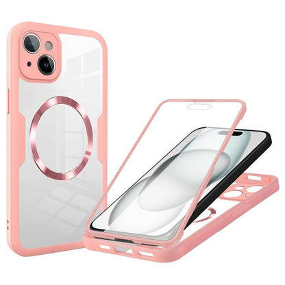 MagSafe-Telefonhülle mit CD-Textur, For iPhone 16, For iPhone 15 Pro Max, For iPhone 15 Pro, For iPhone 15 Plus