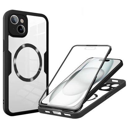 MagSafe-Telefonhülle mit CD-Textur, For iPhone 16, For iPhone 15 Pro Max, For iPhone 15 Pro, For iPhone 15 Plus