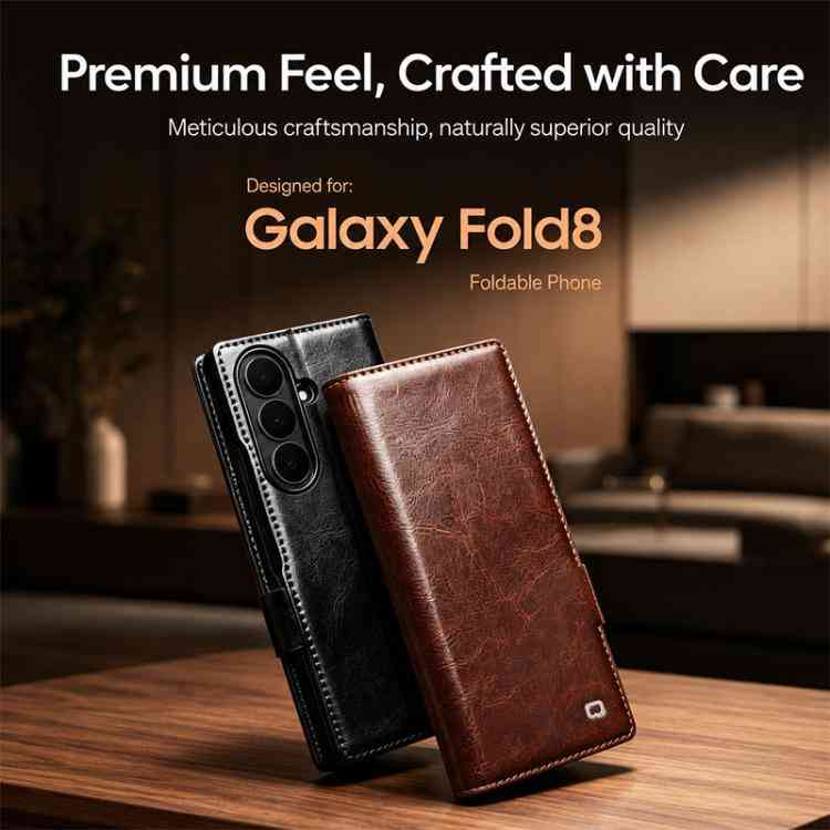 Leder Handyhülle für Samsung Galaxy Serie Z Fold8 |  Z Fold7 | Z Flip8 | Z Flip7