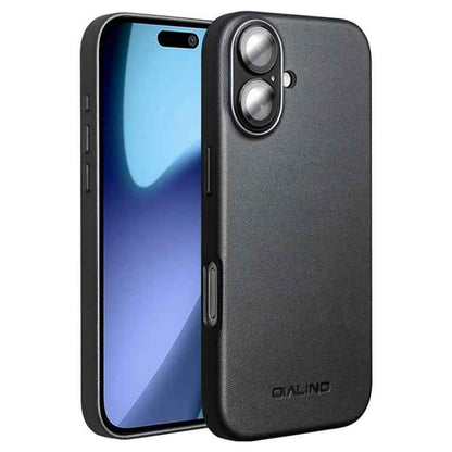 QIALINO Tech Leather Phone Case for Apple iPhone 17 Series