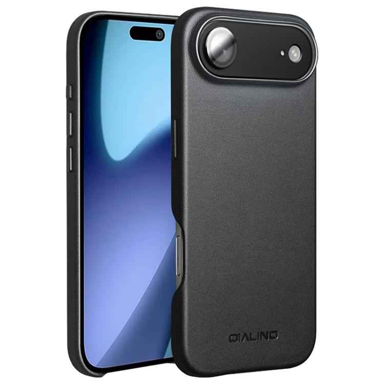 QIALINO Tech Leather Phone Case for Apple iPhone 17 Series