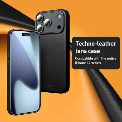 QIALINO Tech Leather Phone Case for Apple iPhone 17 Series