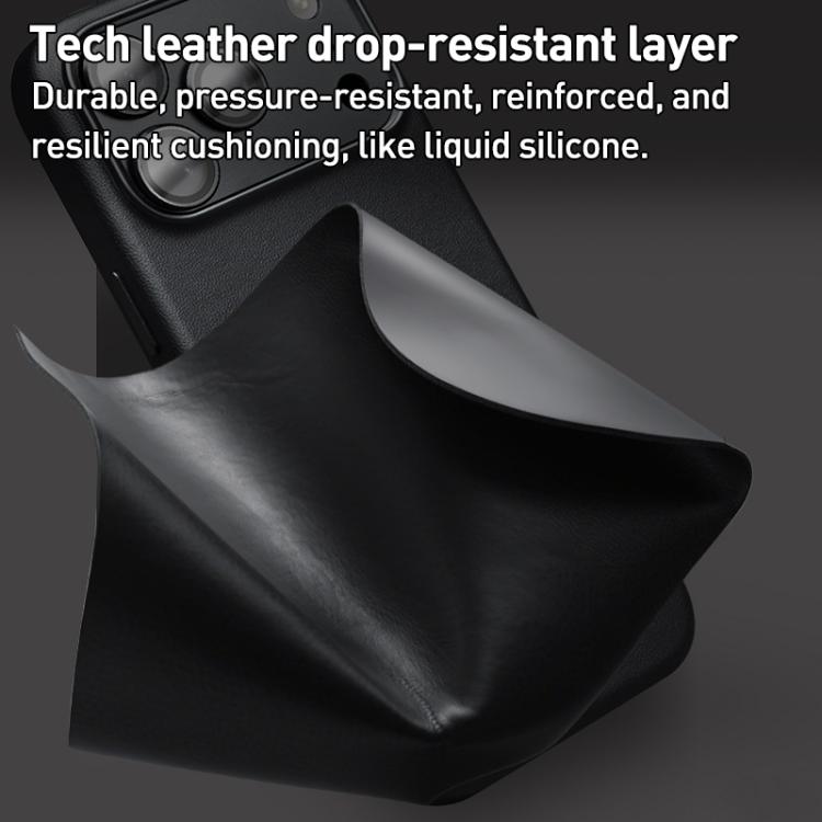 QIALINO Tech Leather Phone Case for Apple iPhone 17 Series