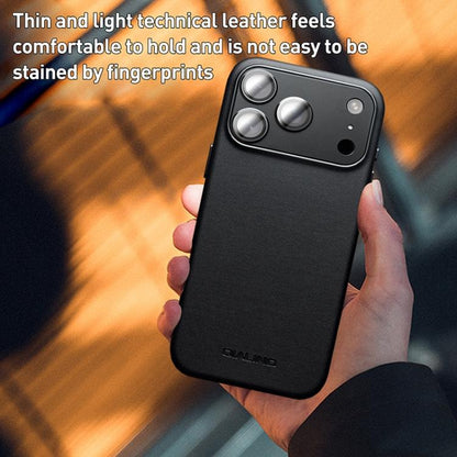 QIALINO Tech Leather Phone Case for Apple iPhone 17 Series