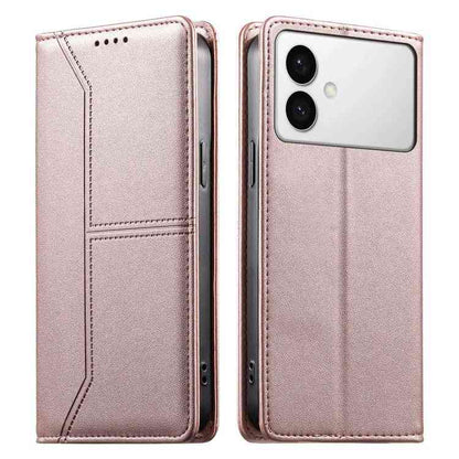 Vegan Leather Phone Case with Stitched Line, Magnetic RFID Protection, and RFID Technology, For Samsung Galaxy S26+ 5G, For Samsung Galaxy S26 Edge 5G, For Samsung Galaxy S26 Ultra 5G, For Samsung Galaxy S26 5G