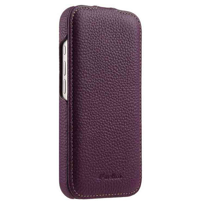 Melkco MagSafe Echtleder Flipcase für iPhone Serie 17