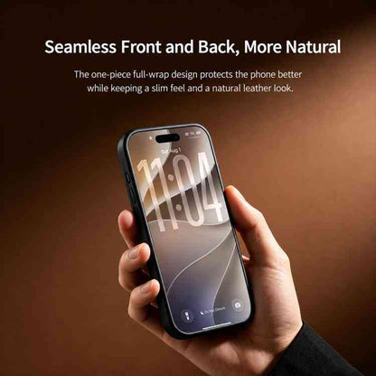 QIALINO Echtleder Handyhülle für Apple iPhone Serie 18 | 17