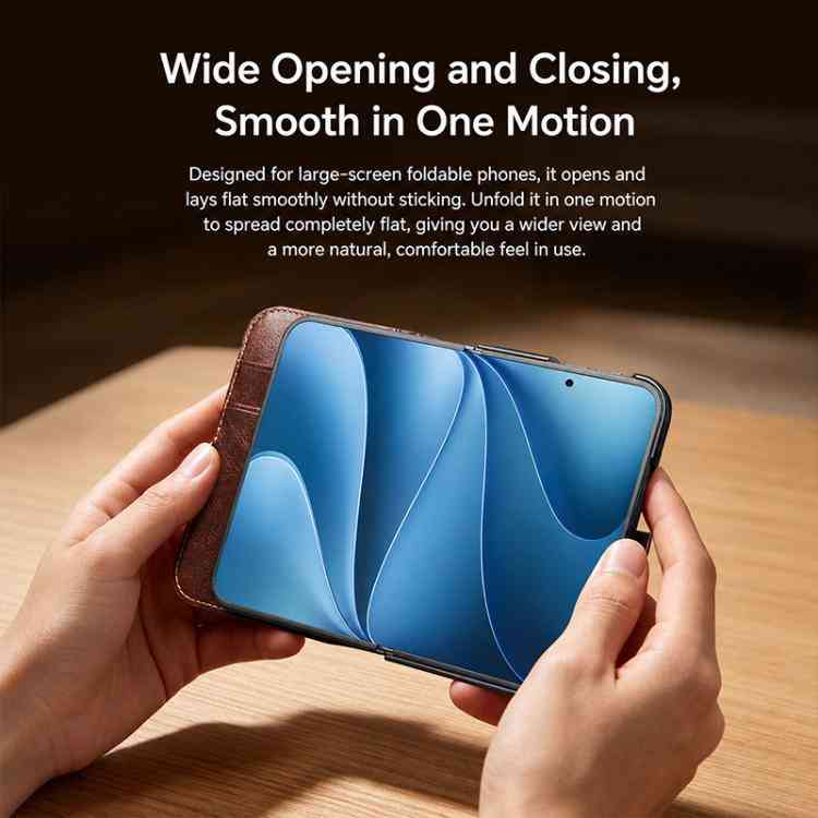 QIALINO Echtleder Hülle für Apple iPhone Duo Klapphülle mit Schnalle und Kartenfach