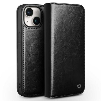 QIALINO Echtleder Handyhülle für Apple iPhone Serie 17 | 16 | 15 |