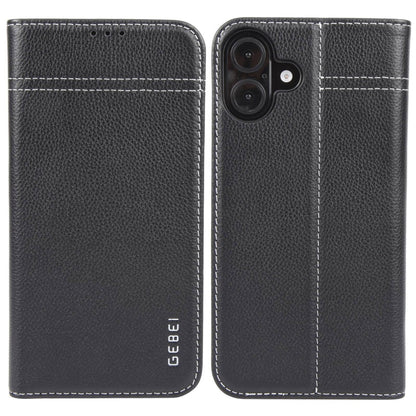 GEBEI Genuine Leather Phone Case for Apple iPhone 17 Series | 16 Series