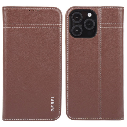 GEBEI Genuine Leather Phone Case for Apple iPhone 17 Series | 16 Series