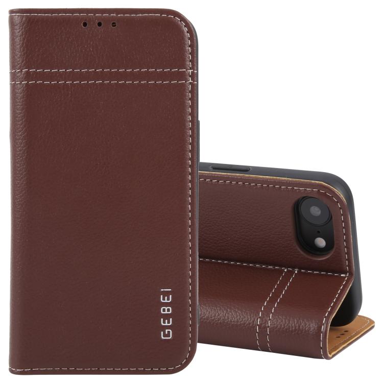 GEBEI Genuine Leather Phone Case for Apple iPhone 17 Series | 16 Series