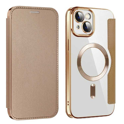 MagSafe RFID Leather Phone Case for Apple iPhone 15 Series