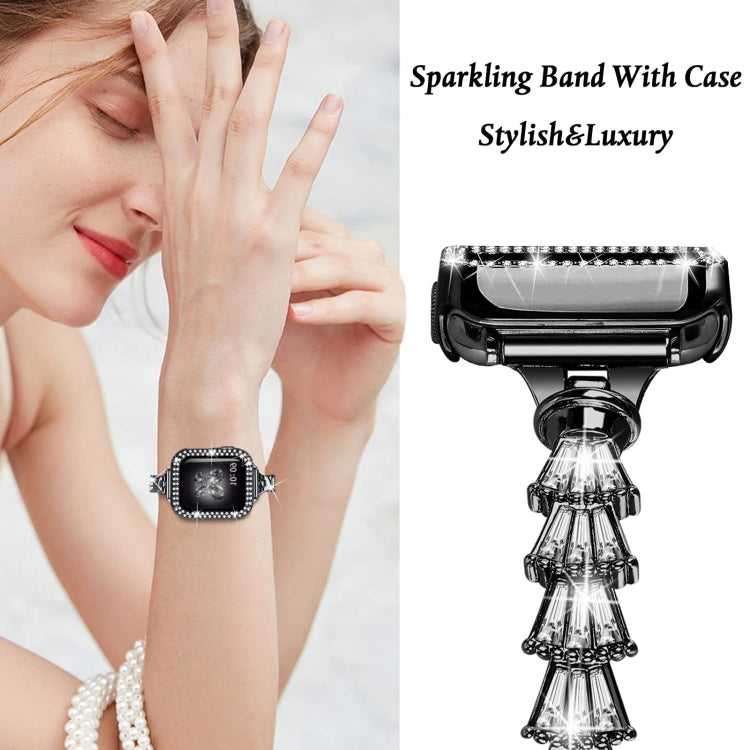 Strass Glitzer Armband für Apple Watch Series 8&7 41mm, 8&7 45mm, Ultra 49mm