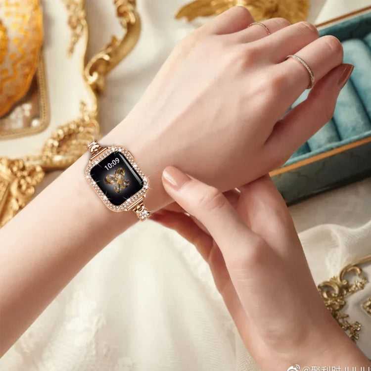 Strass Glitzer Armband für Apple Watch Series 8&7 41mm, 8&7 45mm, Ultra 49mm