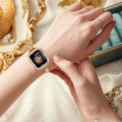 Strass Glitzer Armband für Apple Watch Series 8&7 41mm, 8&7 45mm, Ultra 49mm